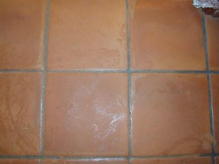 Pormenor durante a 1&ordf; lavagem