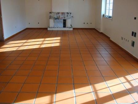 Aspecto do pavimento ap&oacute;s o tratamento