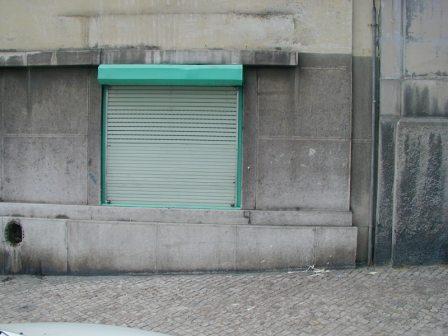 Vista da fachada a tratar